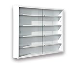 Inter Link - Sammlervitrine - Hängevitrine - Wandregal - Glasvitrine -...