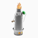 Kelly Kettle Kk Treker Camping Kettle - Silbern, 0.6 Liter Capacity, Edelstahl,...