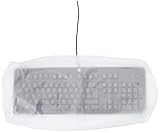 Hama Staubschutzhaube Tastatur Transparent (L x B x H) 216 x 483 x 51mm