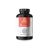 NATURE LOVE® Bio Maca Kapseln (schwarz) - 3000 mg je Tagesdosis - 180 Kapseln -...