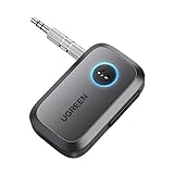 UGREEN 5.4 Aux Bluetooth Adapter, Noise Cancelling 3.5mm AUX Bluetooth Car...