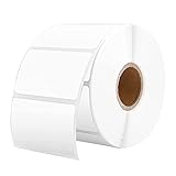Thermo Etiketten Rolle 57x32mm selbstklebende Datum Etiketten 1000 Stück auf...