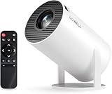 LQWELL HY300 PRO Mini Beamer, 4K 1080P Unterstützung, mit Android 11, WiFi 6,...