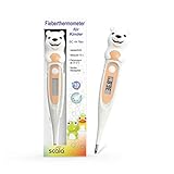scala SC 44 flex Speed Eisbär digitales Fieberthermometer für Kinder und Babys...