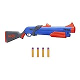 NERF Fortnite Pump SG Blaster, Pump-Action Blaster, Hinterlader, 4 Mega Darts,...