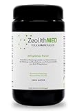 Zeolith MED Detox-Pulver 200g, 100% Zeolith-Klinoptilolith, Miron Violettglas,...