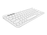 Logitech K380 kabellose Multi-Device Bluetooth-Tastatur mit Easy-Switch für bis...