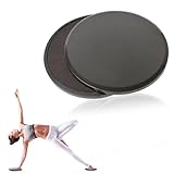 2 Stück Sliders Fitness, Fitness Disc Slides, Core Straffungstrainer Fitness...