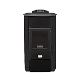 STUFE A PELLET ITALIA Siberia Idro 15 KW | Hydro-Pelletöfen für Heizung und...