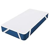 Matratzenschoner 140x200 cm Molton - Aus 100% Baumwolle, Atmungsaktive, Bequem...