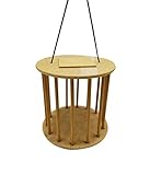 Dehner Natura Premium Kleintier Zubehör Heuraufe Natural, Futterspender für...