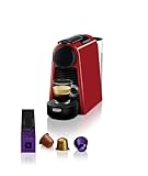 Nespresso De'Longhi Essenza Mini EN 85.R Kaffeekapselmaschine, Welcome Set mit 7...