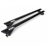 Owen Dachträger 3.0 Pro Schwarz 120cm - für geschlossene & bündige Reling |...