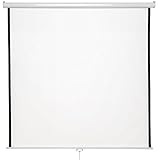 tectake® Heim Kino Zubehör Beamer Leinwand, HDTV & 3D tauglich, Leinwand...