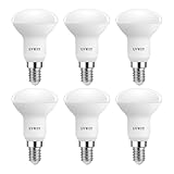LVWIT 6er Pack E14 LED Lampe Warmweiss 4.9W, Reflektorlampe 470 lm, 2700K, E14...