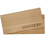 Bergfeld BBQ – 2 Stück XL Zedernholzbrett zum Grillen – Räucherbretter aus...