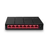Mercusys MS108G 8-Ports Gigabit Netzwerk Switch, LAN Switch Ethernet Splitter,...