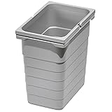 SOTECH eins2vier Abfallsammler Höhe: 310 mm Volumen 8 Liter 153 x 230 mm...