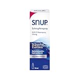 SNUP Schnupfenspray 00,5 % - Nasenspray mit Meerwasser für Kinder zwischen 2...