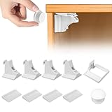 Samamoca Kindersicherung Magnet (4 Schlösser Mit 1 Schlüsseln),Safety Cupboard...