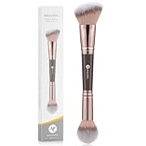 KINGMAS Stiftung Make-up Pinsel, Doppel-Bürste Foundation Make-up Pinsel zum...