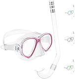 Cressi Perla Jr & Minigringo - Premium Combo Schnorchelset Junior , Unisex...