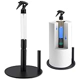 NMM Küchenrollenhalter Stehend mit Abnehmbarer Sprühflasche, Edelstahl...