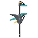 wolfcraft EHZ 65-150 Einhandzwinge PRO 3456000 - Spannkraft: 90 kg - Kraftvolle...