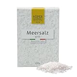 Küper Selection Meersalz - 1000g grobes Salz zum Würzen und Verfeinern - ohne...