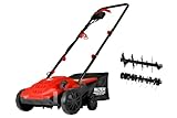 WALTER 2 in 1 Elektro Vertikutierer und Rasenlüfter 1500 W, Arbeitsbreite 320...