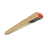 Original Schwedenmeter® I Zollstock 2m aus Glasbirke I Made in Sweden I...