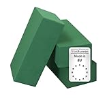 VonBueren 3 x Steckschaum nass Steckschwamm für Blumen | ca. 23 x 11 x 7,5 cm...