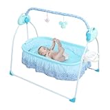 Elektrische Babywiege Elektrisches Babybett Wiege Automatischer Schaukel mit...