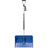 Prosperplast Schneeschieber – große Schaufel mit stabilem Alustiel, langlebig...