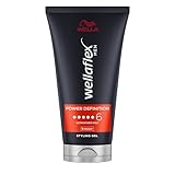 Wellaflex Men Power Definition Gel | Ultimativer Halt Styling Haargel | Veganes...