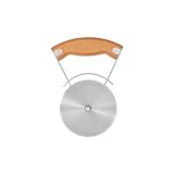 Full Circle Slice - Pizzaroller aus Edelstahl mit beweglichem Griff -...