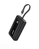 Anker portables Ladegerät, 10.000mAh 30W Powerbank, USB-C In und Out, Akkupack,...