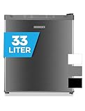 Heinrich´s Mini Gefrierschrank 33L -18°C klein kompakt leise:40db Gefrierbox;...