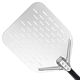 Pizzaschieber Pizzaschaufel 40 * 30cm 12 Zoll Pizza schieber，Leichten Gleiten...