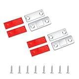 2 Stück Magnetschnäpper, Magnete Schranktüren Selbstklebend Stark,...