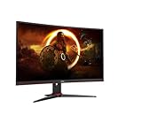 AOC Gaming CQ27G2SE - 27 Zoll QHD Curved Monitor, FreeSync Premium (2560x1440,...