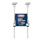 ABUS Gitterrostsicherung GS40 - Schutz für Kellergitter und...