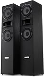 McGrey HTS-65320 BK Paar 3-Wege HiFi Standlautsprecher Paar - 160W RMS - 2 x...