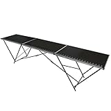 TRUTZHOLM Tapeziertisch klappbar aus Aluminium 300x60 cm | Mehrzwecktisch mit...