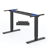 FlexiSpot Höhenverstellbarer Schreibtisch Elektrisch Tischbeine mit 2 Motoren &...