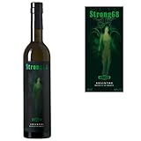 Absinth Strong68 von ALANDIA | Mit Wermut/Thujon | 68% | Ohne Farbstoff | Das...