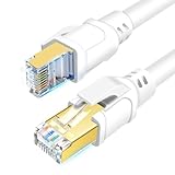 DDMALL CAT 8 Ethernet Kabel 2m, Hochgeschwindigkeit SFTP Netzwerkkabel 40Gbps...