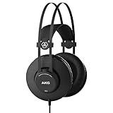 AKG K52 Geschlossener Hochleistungs-Monitoring-Studiokopfhörer, kabelgebunden,...