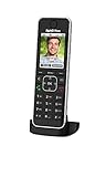 AVM FRITZ!Fon C6 Black DECT-Komforttelefon (hochwertiges Farbdisplay,...