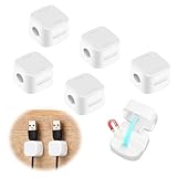 MXTIMWAN 6 Stück Kabelhalter Kabelclips,Kabelmanagement,Cable Holder,Ladekabel...